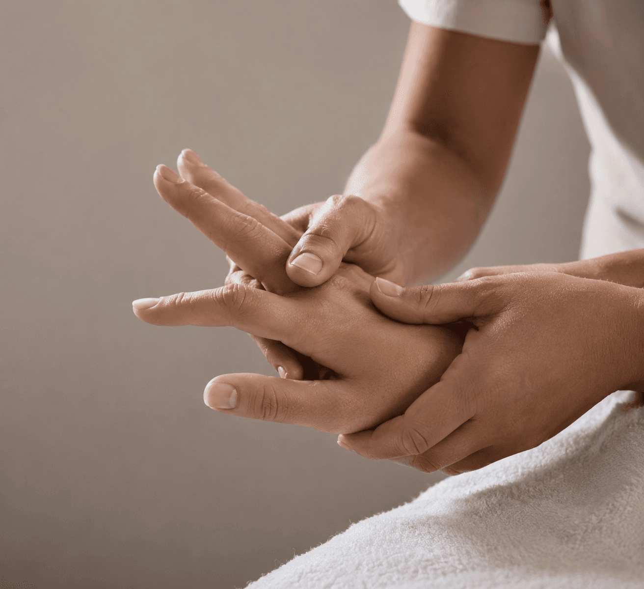 Massage therapy session